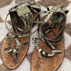 Sam Edelman Glenda Gladiator Sandals 7.5